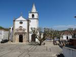 The church in Óbidos, Portugal