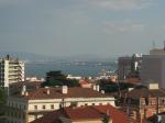 View from our hotel room in Lisbon, Portugal