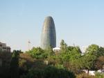 Desalination tower in Barcelona
